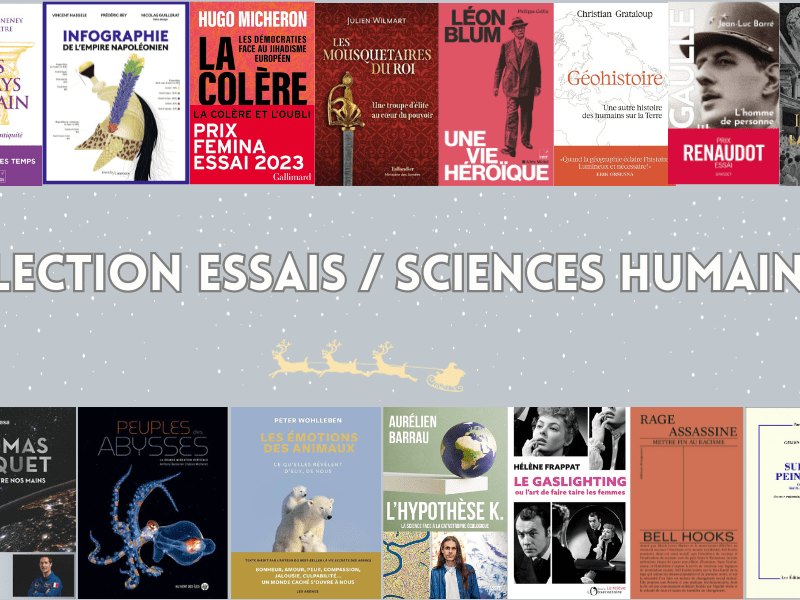 Sélection de Noël 2023 #1: Essais / Sciences&nbsp;Humaines